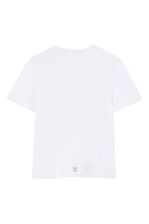 tshirt in cotone bianco GIVENCHY KIDS | H3095110P